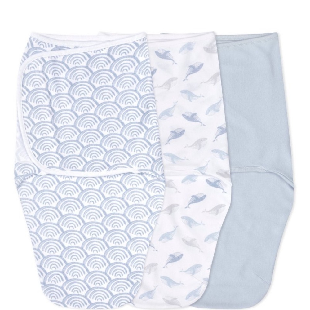 aden + anais swaddle sleep sacks 0-3 mos loud island